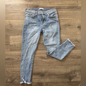 7 For All Mankind Ankle Skinny Jeans!